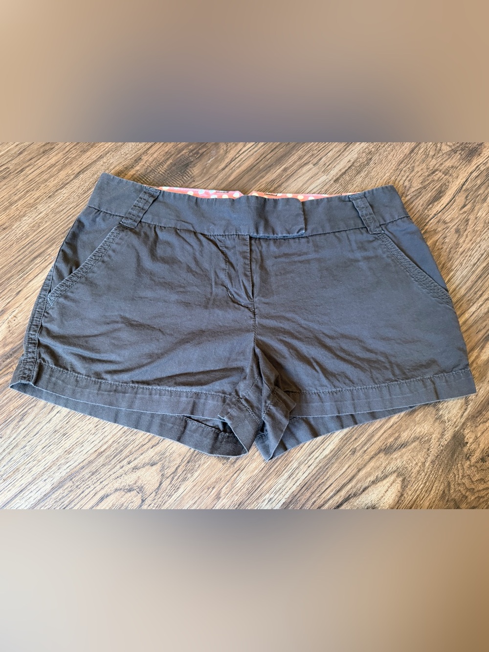J. Crew Brown Chino Cotton Woman’s Shorts 6